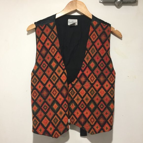 VINTAGE COUPE CLASSIGUE VEST SIZE L - Picture 2 of 4